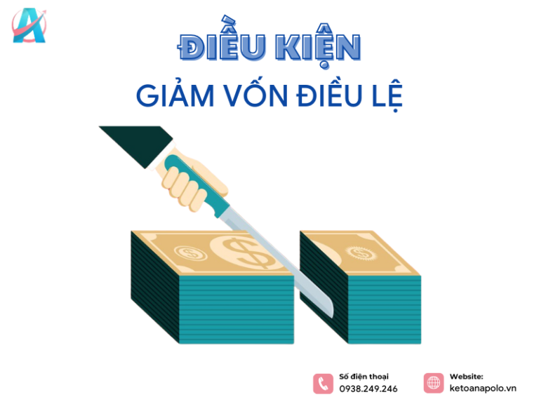 Điều kiện giảm vốn điều lệ theo quy định pháp luật 2026