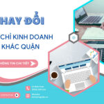 Thủ tục thay đổi địa chỉ công ty khác quận nhanh chóng