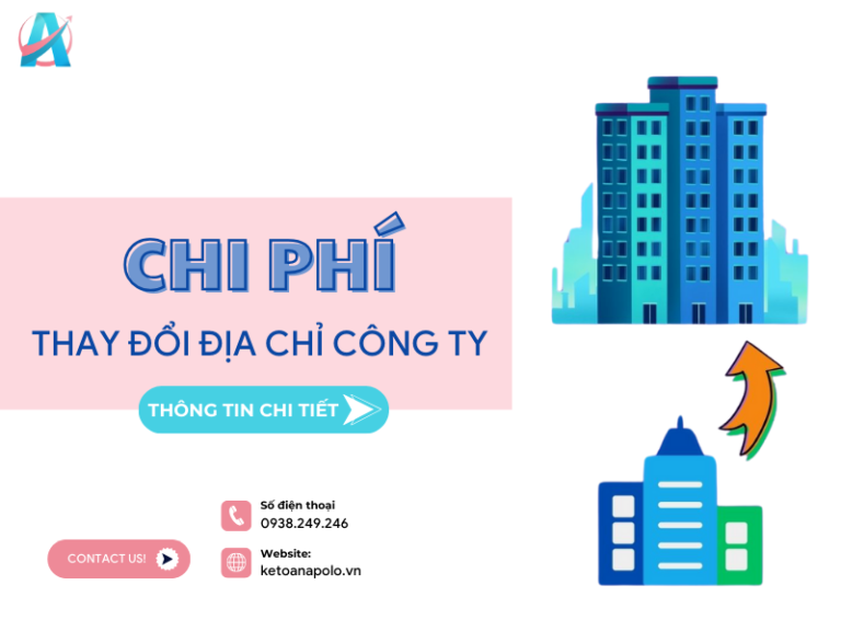 Cập nhật phí thay đổi địa chỉ công ty theo quy định mới nhất 2026