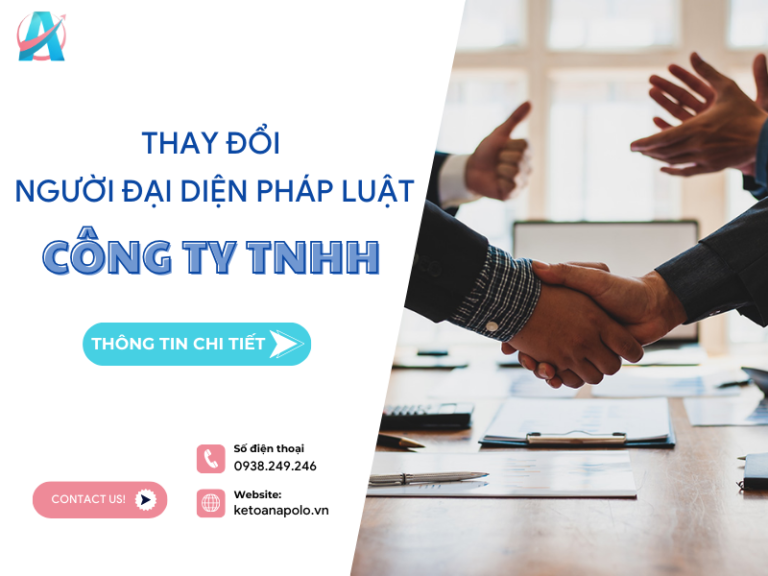 Thủ tục thay đổi người đại diện pháp luật công ty TNHH mới nhất