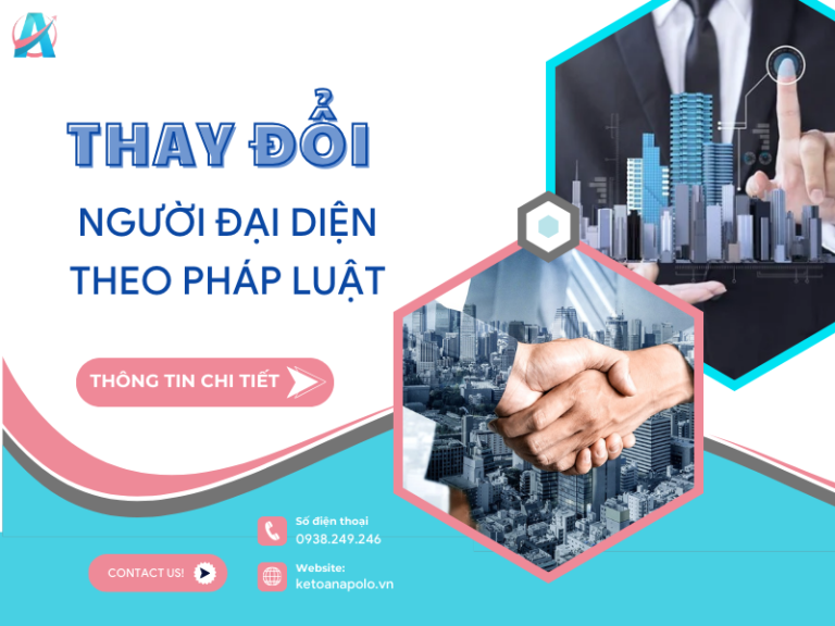 Quy trình thay đổi người đại diện theo pháp luật mới nhất 2026